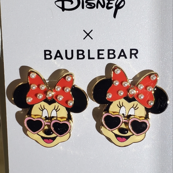 Disney × Baublebar Valentine's day Minnie mouse earrings - Picture 3 of 3